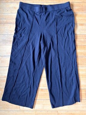 Alfred Dunner Black Pull On Pants